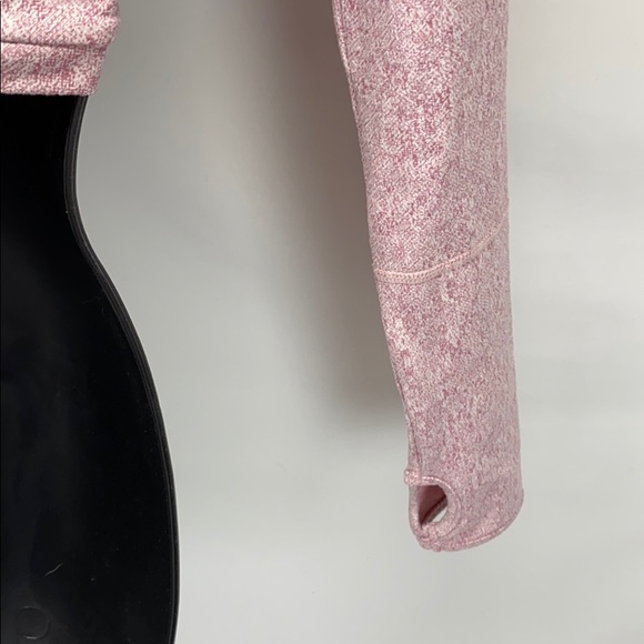 Gymshark fleur texture long sleeve crop top - Picture 5 of 8